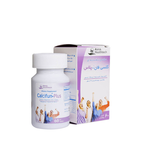 قرص کلسی فان پلاس رها 60 عدد