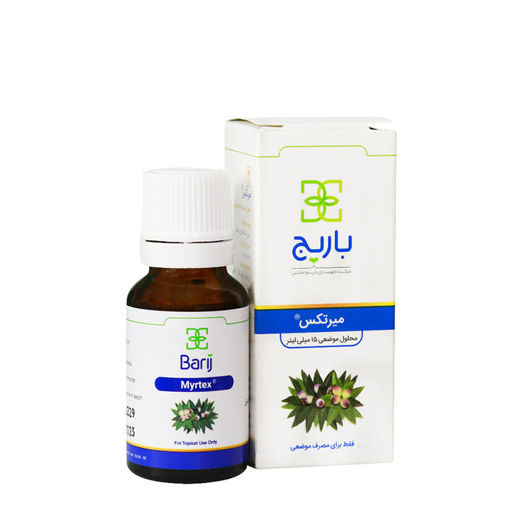 محلول موضعی میرتکس باریج اسانس ۱۵ میلی لیتر