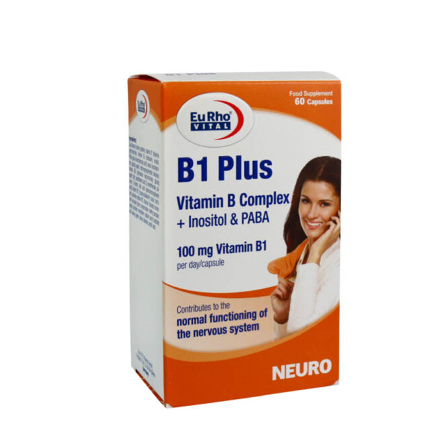 کپسول ویتامین B1 پلاس یوروویتال 60 عدد