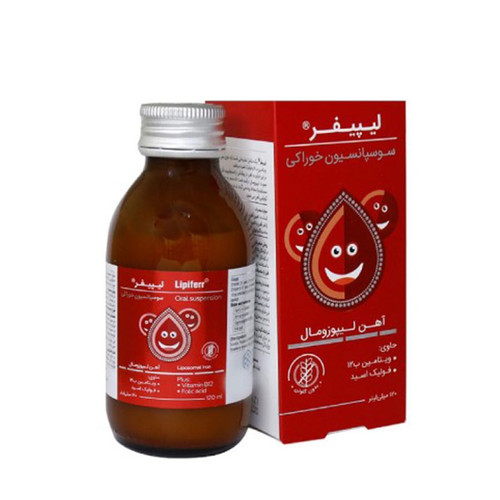 شربت سوسپانسیون خوراکی لیپیفر کیمازی 120 میلی لیتر