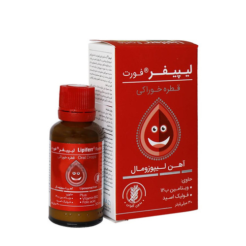 قطره آهن لیپیفر فورت کیمازی 30 میلی لیتر