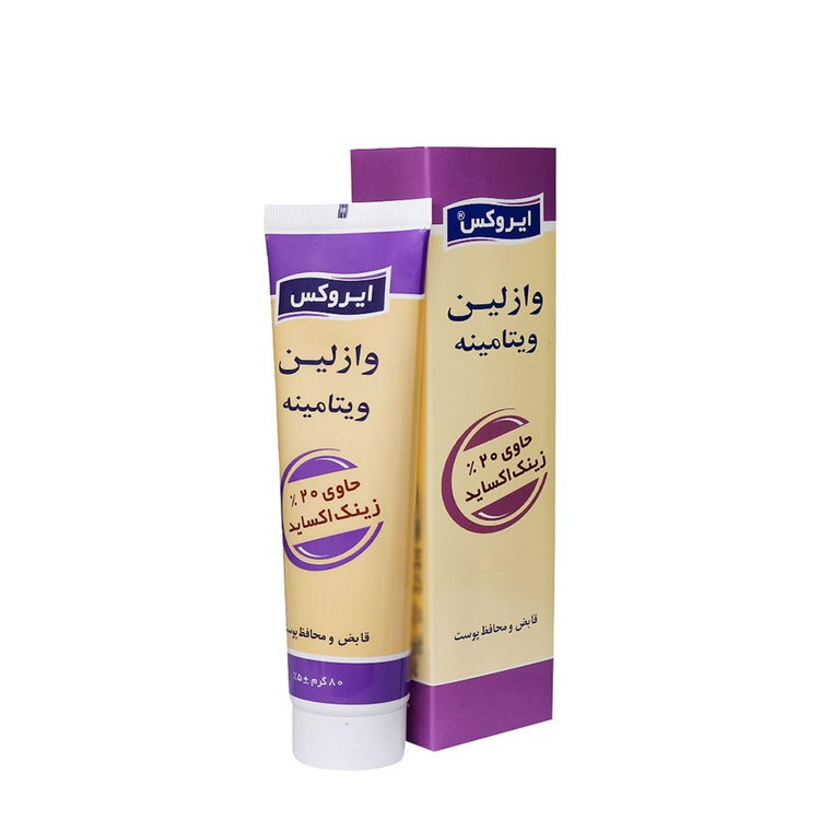 کرم وازلین ویتامینه ایروکس ۸۰ گرم