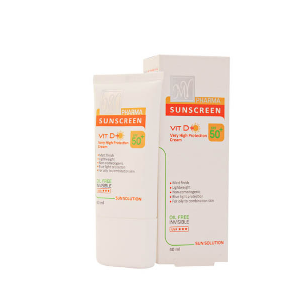 کرم ضد آفتاب SPF50 فاقد چربی مای فارما مناسب پوست چرب و مختلط 40 میلی لیتر