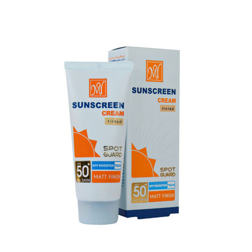 کرم ضد آفتاب رنگی اسپات گارد مات 4 کاره مای مناسب انواع پوست 50 میلی لیتر