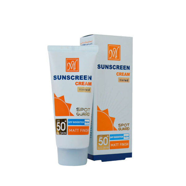 کرم ضد آفتاب رنگی اسپات گارد مات 4 کاره مای مناسب انواع پوست 50 میلی لیتر