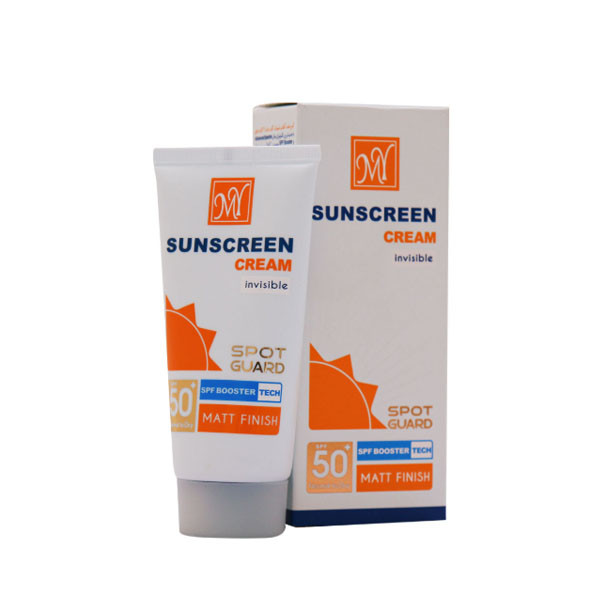 کرم ضد آفتاب اسپات گارد مات 4 کاره مای مناسب پوست نرمال تا خشک 50 میلی لیتر