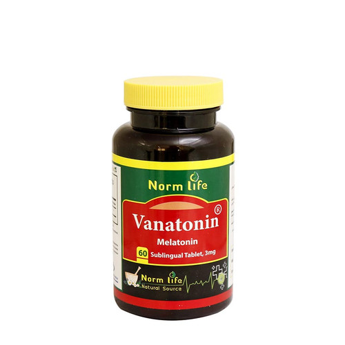 قرص زیر زبانی واناتونین ملاتونین 3 میلی گرم نورم لایف
