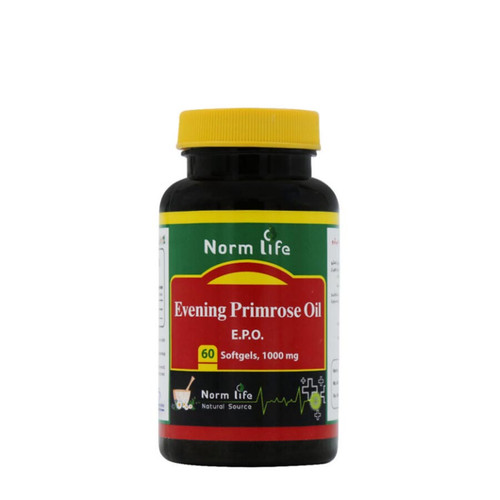 سافت ژل ایوینینگ پرایم رز اویل (روغن گل مغربی) نورم لایف 60 عدد