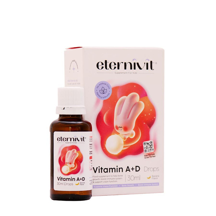 قطره ویتامین آ+د اترنیویت 30 میلی لیتر