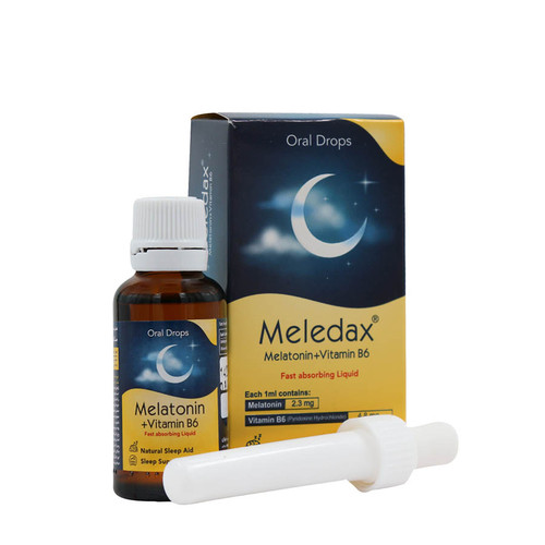 قطره ملداکس ملاتونین و ویتامین B6 خوارزمی 30 میلی لیتر