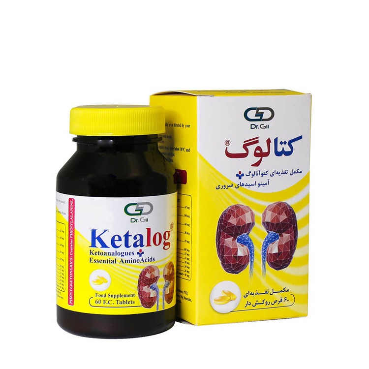 قرص کتالوگ دکتر گیل 60 عدد