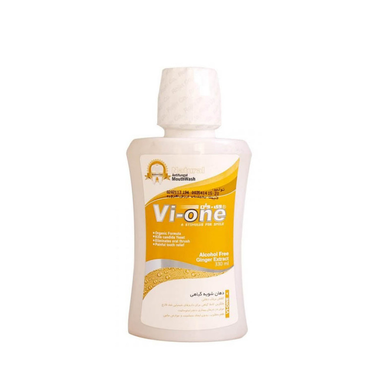 محلول دهانشویه گیاهی وی وان 330 میلی لیتر