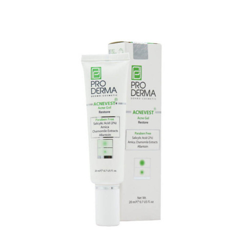 ژل ضد جوش موضعی مناسب پوست های چرب و جوش دار پرودرما 20 میلی لیتر