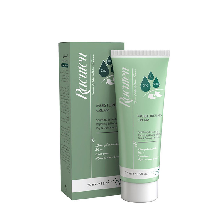 کرم مرطوب کننده انواع پوست راکوتن 75 میلی لیتر
