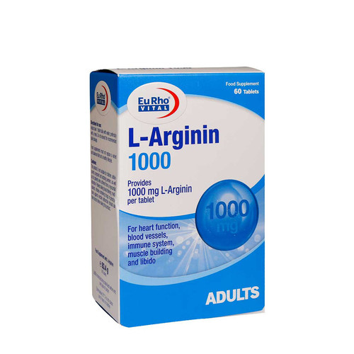 قرص ال آرژنین 1000 میلی گرم یوروویتال 60 عدد