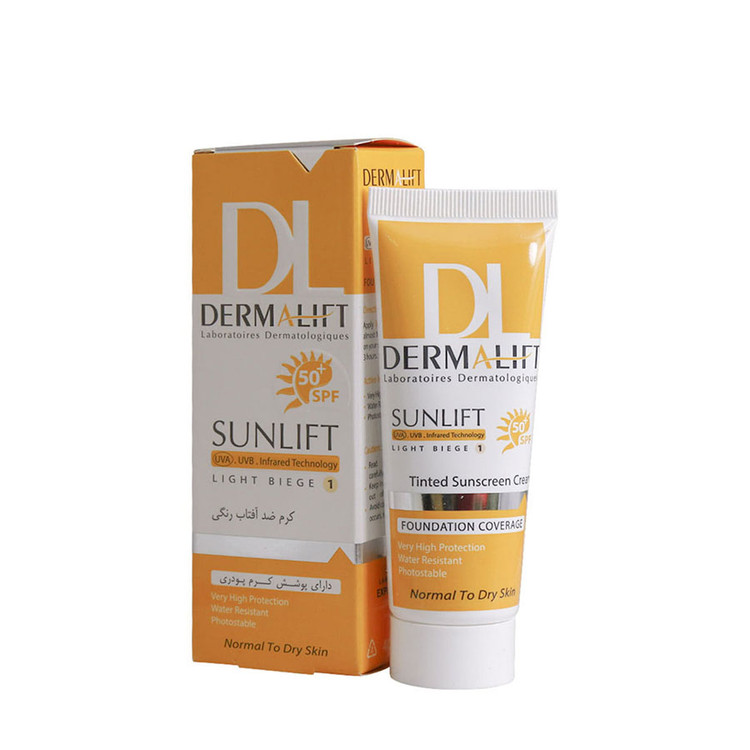 ضد آفتاب رنگی پوست های معمولی و خشک سان | بژ روشن