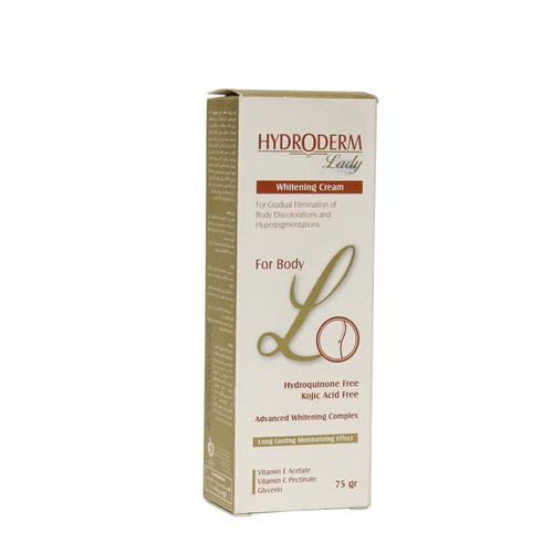 کرم روشن کننده بدن هیدرودرم ۷۵ گرم