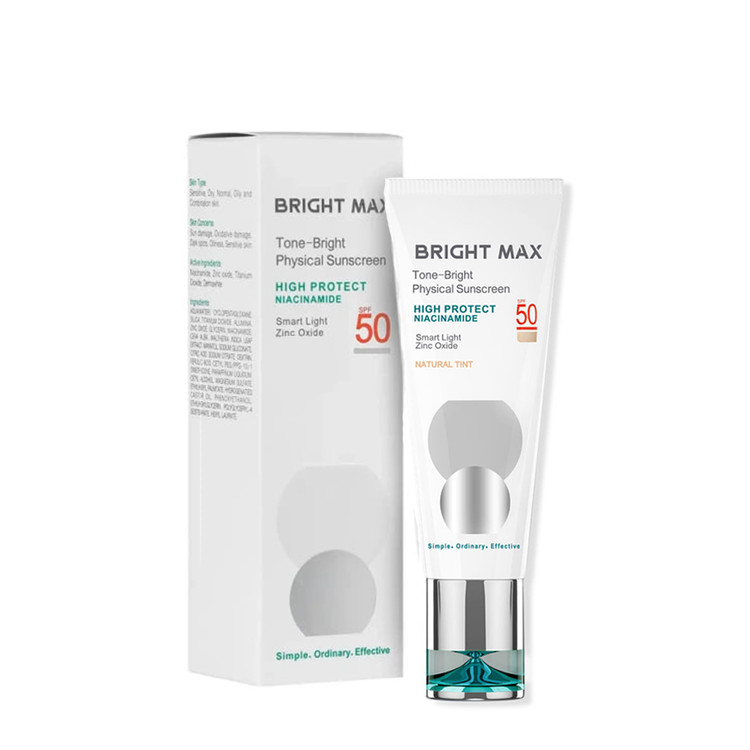 ضد آفتاب فیزیکی تن برایت مکس رنگی | نچرال