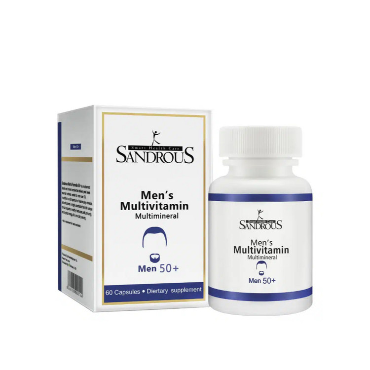 کپسول مولتی ویتامین مولتی مینرال مخصوص آقایان بالای 50 سال سندروس 60 عدد
