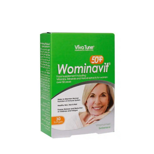 کپسول نرم ومیناویت بالای ۵۰ سال ویواتیون ۳۰ عددی