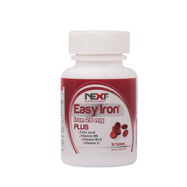 قرص ایزی آیرون پلاس نکست ساپلمنت 30 عدد