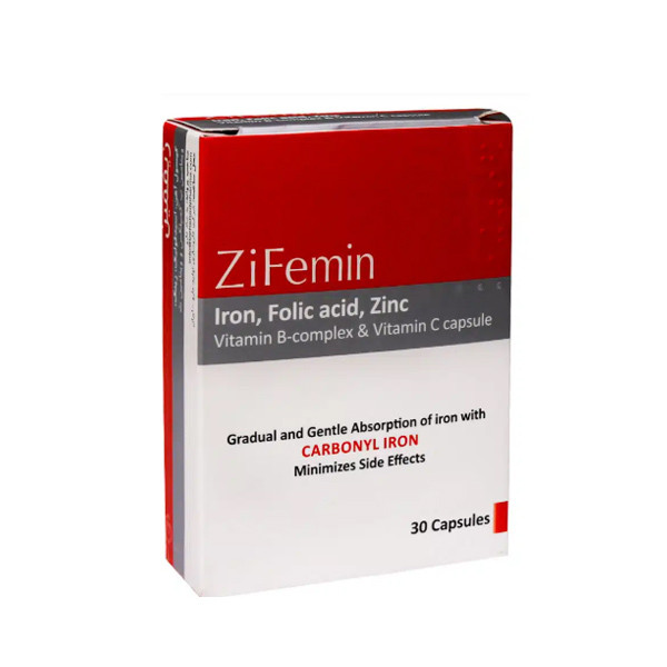 کپسول زیفمین بهشاد دارو 30 عدد