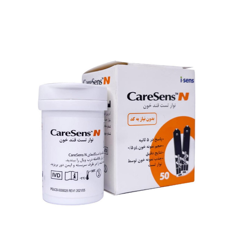 نوار تست قند خون کرسنس ان آی سنس ۵۰ عدد