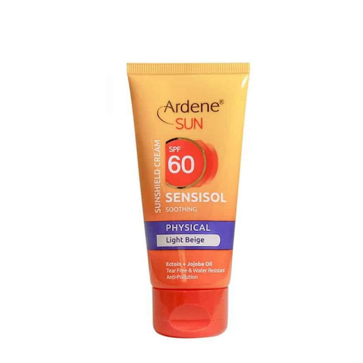 کرم ضد آفتاب رنگی SPF60 آردن مناسب پوست های خشک و حساس