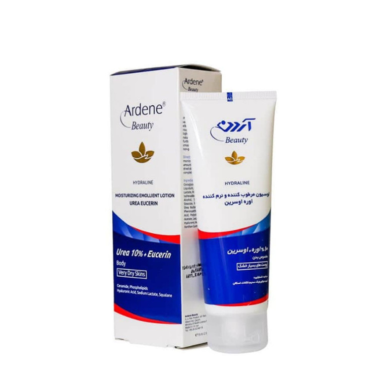 لوسیون اوره و اوسرین 10 درصد آردن مخصوص بدن 75 میلی لیتر