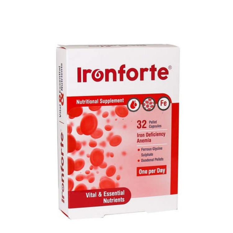 کپسول آیرون فورت فارمد سلامت سینا 32 عدد