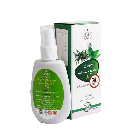 اسپری دافع حشرات فاقد الکل نلا 60 میلی لیتر