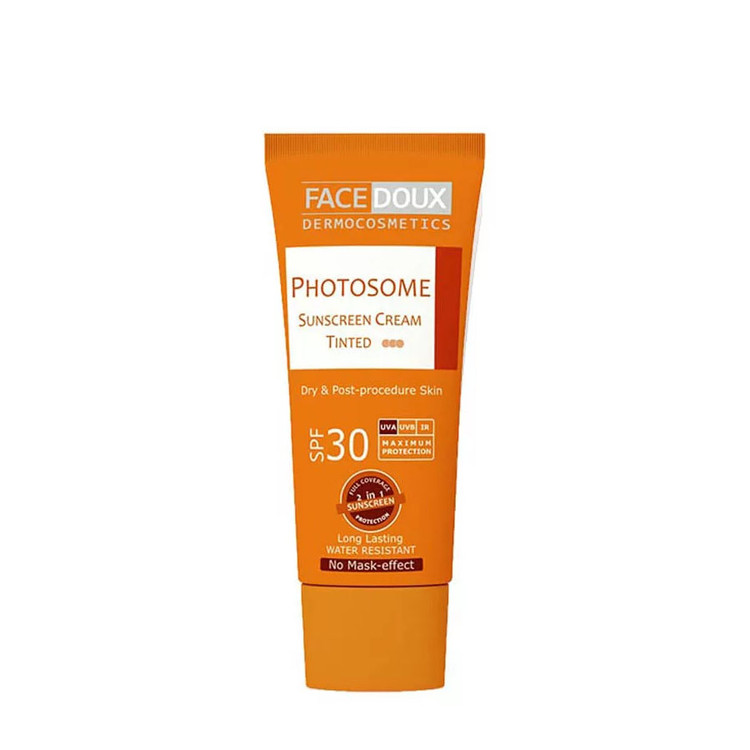 کرم ضد آفتاب فوتوزوم فیس دوکس مناسب پوست خشک SPF30 | رنگی شماره 3