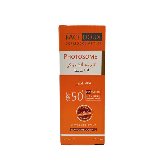 کرم ضد آفتاب فوتوزوم فیس دوکس | بژ متوسط
