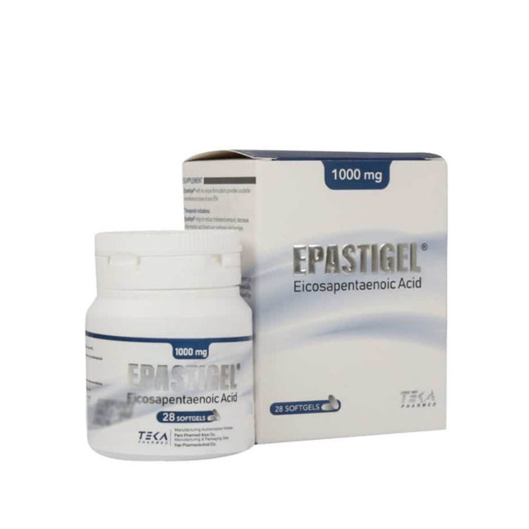 سافت ژل اپاستیژل 1000 میلی گرم تکا فارمد 28 عدد