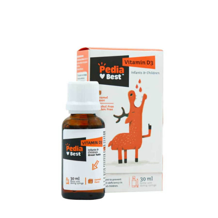 قطره ویتامین D3 پدیابست 30 میلی لیتر