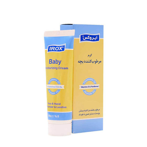 کرم مرطوب کننده بچه ایروکس ۵۰ گرم