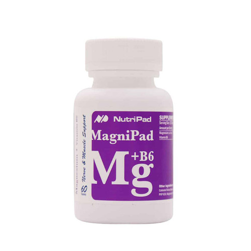 قرص منیزیم سیترات و ویتامین B6 نوتری پاد 60 عدد