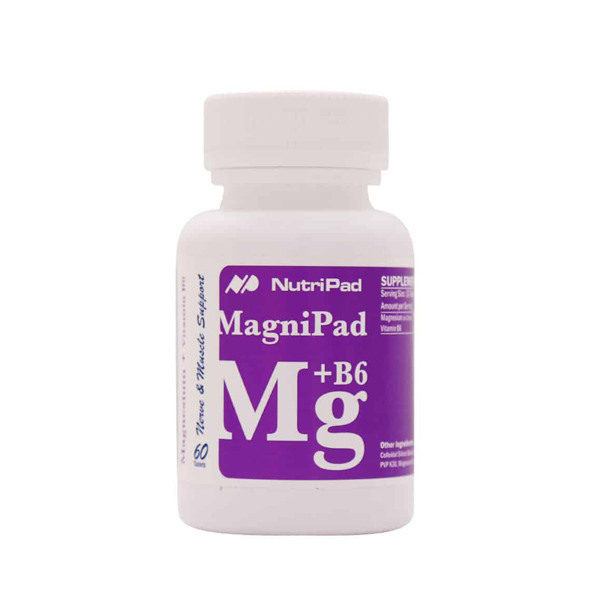 قرص منیزیم سیترات و ویتامین B6 نوتری پاد 60 عدد