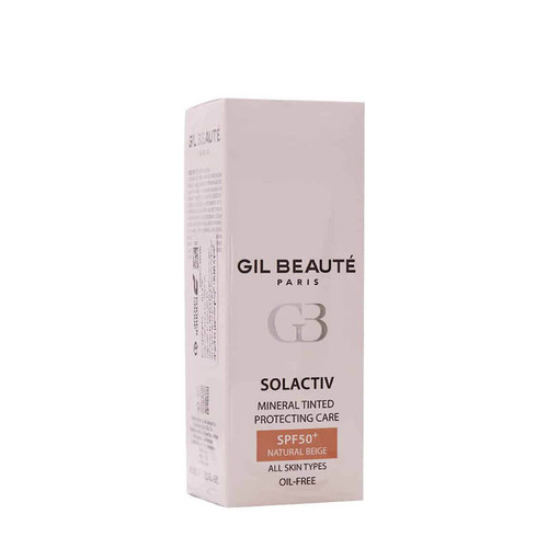 کرم ضد آفتاب رنگی مینرال SPF50 ژیل بوته مناسب برای انواع پوست 40 میلی لیتر