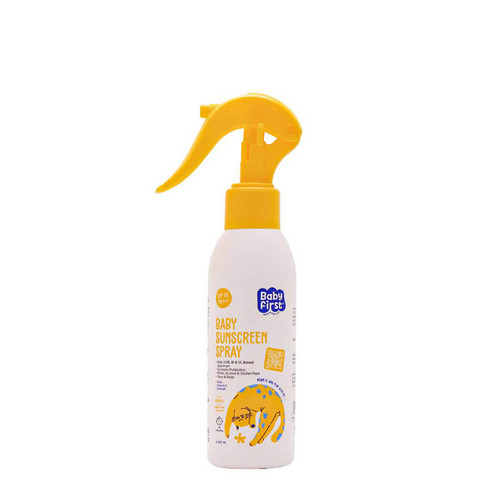 اسپری ضدآفتاب کودکان بیبی فرست سی گل SPF50 حجم 150 میلی لیتر