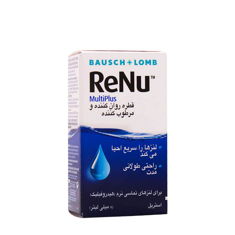 قطره مرطوب کننده رنیو مولتی پلاس بوش اند لومب 8 میلی لیتر