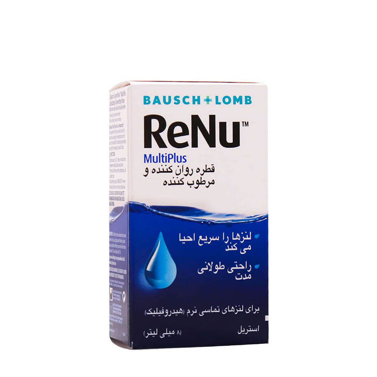 قطره مرطوب کننده رنیو مولتی پلاس بوش اند لومب 8 میلی لیتر