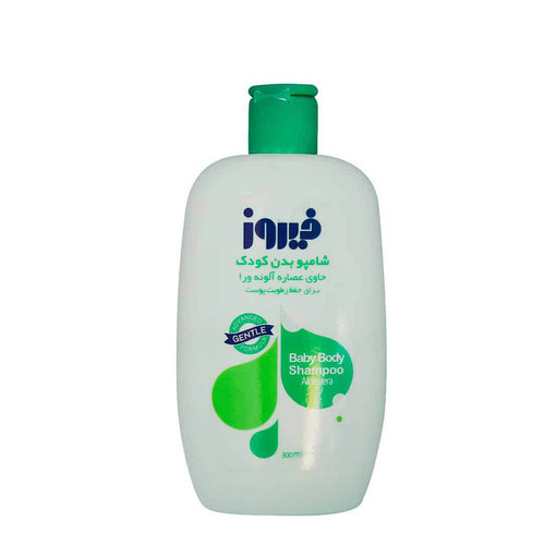 شامپو بدن کودک فیروز حاوی عصاره آلوئه ورا