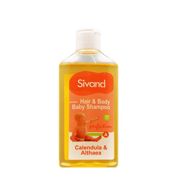 شامپو سر و بدن کودک سیوند حاوی کالاندولا و گل ختمی