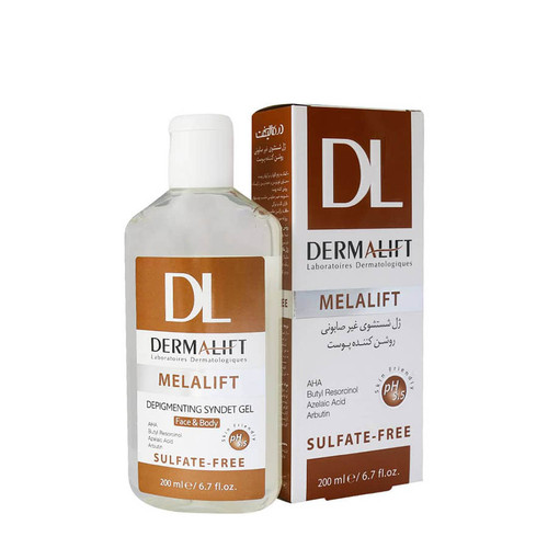 سیندت ژل روشن کننده پوست ملالیفت درمالیفت 200 میلی لیتر