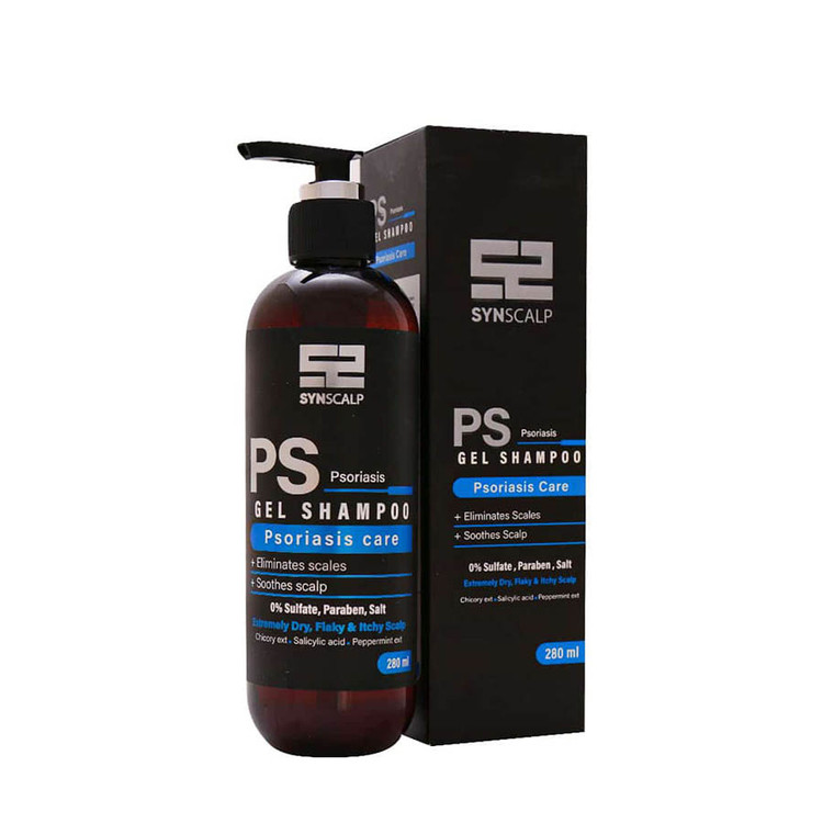 ژل شامپو فاقد سولفات مراقبت از پسوریازیس PS ساین اسکین 280 میلی لیتر