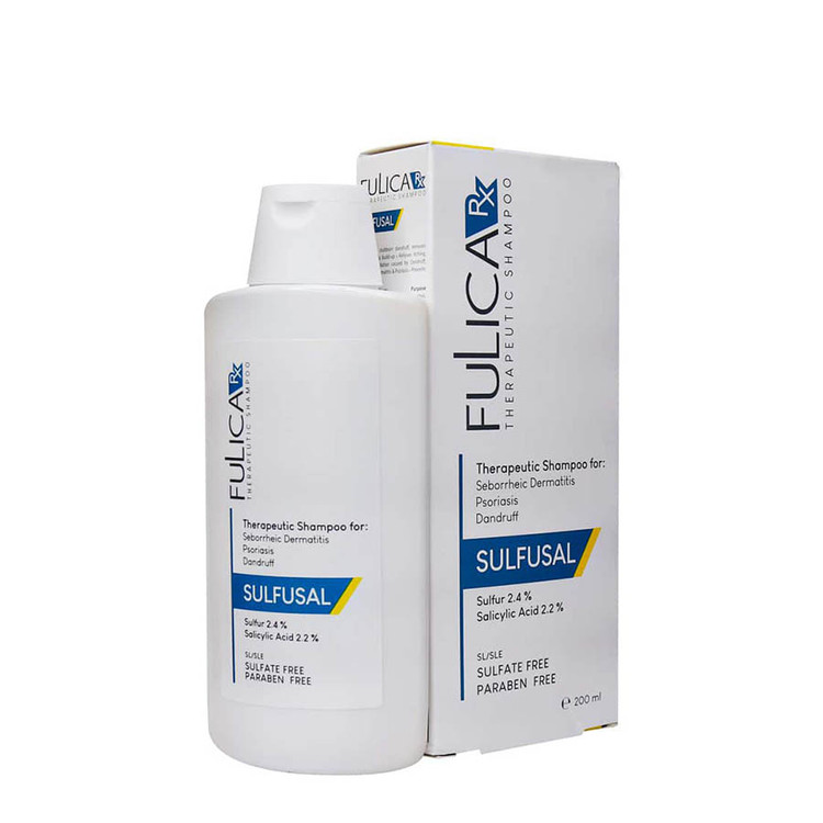 شامپو بدون سولفات فولیکا مدل سولفوسال آر ایکس 200 میلی لیتر