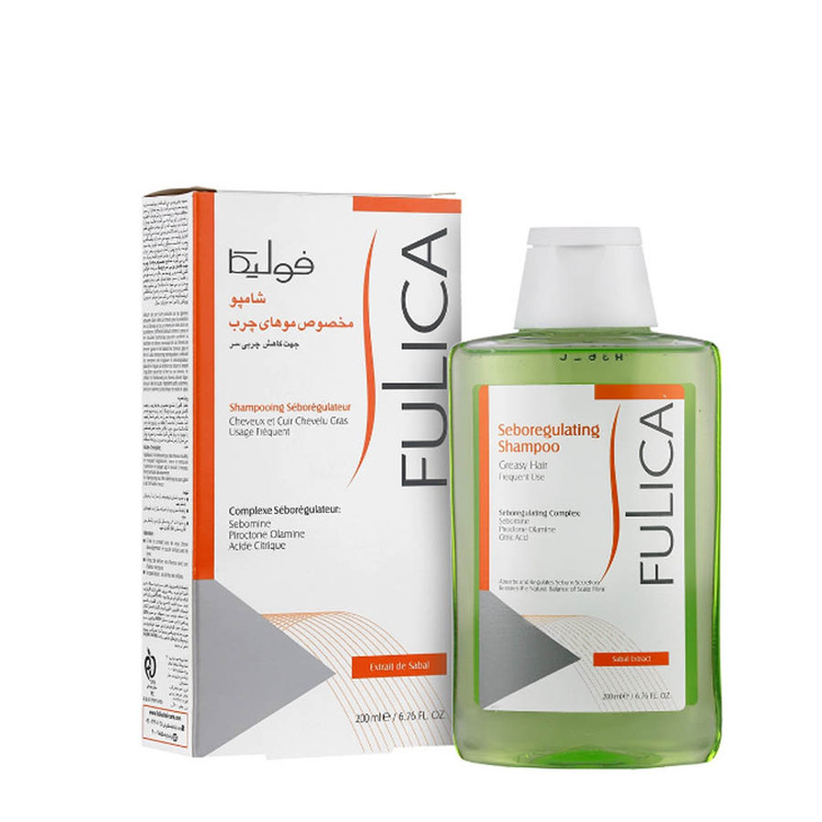 شامپو مخصوص موهای چرب فولیکا ۲۰۰ میلی لیتر