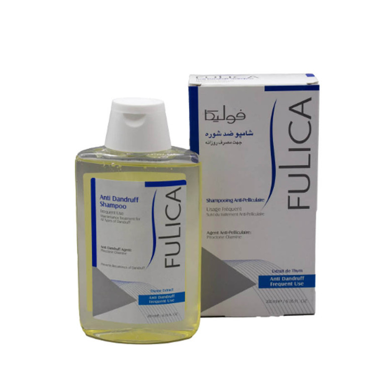 شامپو ضد شوره روزانه فولیکا مناسب انواع مو ۲۰۰ میلی لیتر