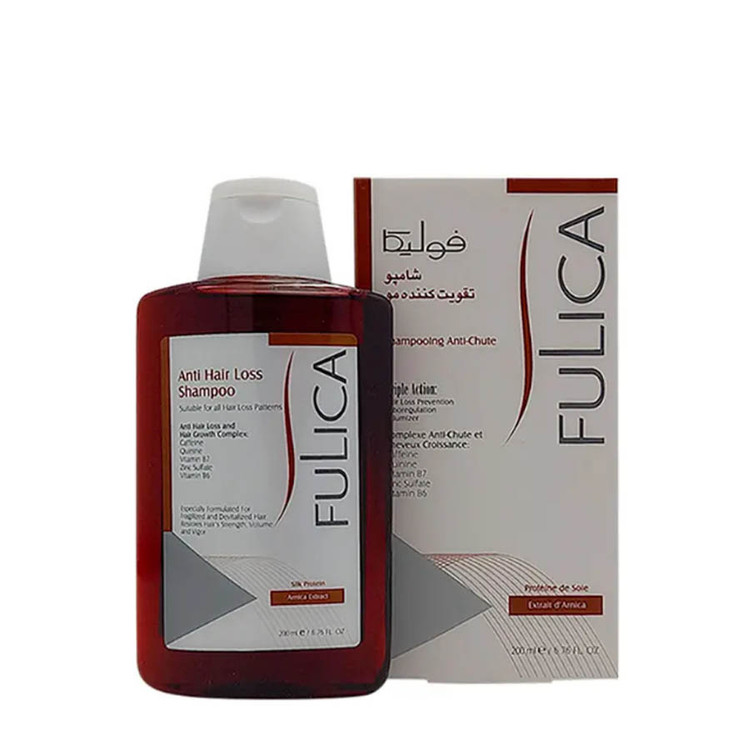 شامپو فولیکا ضد ریزش مناسب انواع مو ۲۰۰ میلی لیتر